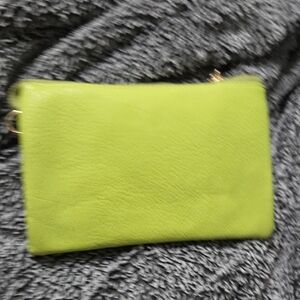 Lime Green Clutch Bag